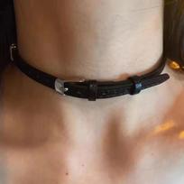 Gothic Black Cross Heart Star Pendant Choker Necklace Women Punk Vintage Aesthetic EMO Grunge Y2K Charm Neck Jewelry Accessories black