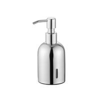 Stainless Steel Hand Sanitizer Bottle Refillable Hand Soap Jar Bath Lotion Container  Bathroom sidabras