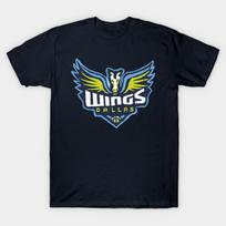 Asian Size Cotton Unisex Tshirt Print T-shirt Dallas Wiiiings T-shirt No-Cut Print Regular Fit M (51-60kg) tamsiai mėlyna