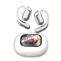 Xiaomi Q16Pro Wireless Bluetooth Headphones LCD Display Touch Control , True Wireless Open Earbuds Bone Conduction Earphones IPS Screen