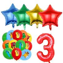 Building Block Birthday Party Decoration Number blocked Tablecloth Cup Plate Napkin Baby Shower Number Party Favors Supplies as shown