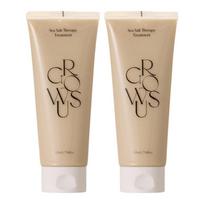 Growus Sea Salt Treatment 235ml (2pcs) – Scalp Refresh, Volume Care, Korean 235ml (2pcs) beige
