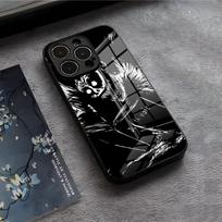 Death Note Yagami Light L Lawliet Phone Case For IPhone 17 Air 16 E Pro Max 15 14 13 Mini 12 Pro 11 Max Plus Black Glass Cover iPhone17 Air