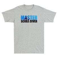 Master Scuba Diver Funny Dive Addicts Quote Saying Joke Gift Cool Unisexs Tshirt 4XL white