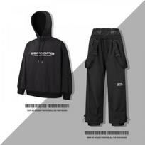 Unisex Ski Suit Set Waterproof Warm Snowboarding Jacket Pants Outdoor Winter Gear Men Women 3XL