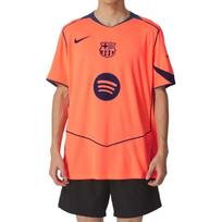 Nike FC Barcelona 2025/26 Stadiono trečias vyriškas Nike Dri-FIT Total 90 futbolo replikos marškinėlis HM3201-855 M orange