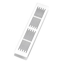Aluminum Alloy/plastic Wardrobe Air Vent Decor Ventilation Grille  Closet Shoe Wardrobe Accessories plastic-white