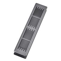 Aluminum Alloy/plastic Wardrobe Air Vent Decor Ventilation Grille  Closet Shoe Wardrobe Accessories plastic-grey