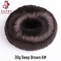 Korean Style Donut Wig Hair Bun Maker - Cute Flower Hairstyle Tool and Hair Accessory.