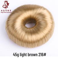 Korean Style Donut Wig Hair Bun Maker - Cute Flower Hairstyle Tool and Hair Accessory.