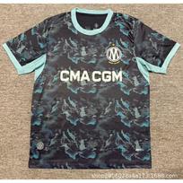 Marseille 2026-2027 Home Away Soccer Jersey Fan Version Training Match Kit Men Adult Sportswear XL