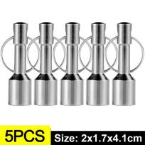 20/1PCS Strong Magnetic Keychain Neodymium Magnet Clasps Anti-loss Car Keys Necklace Hanging Holder Office Storage Metal Magnets