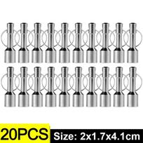 20/1PCS Strong Magnetic Keychain Neodymium Magnet Clasps Anti-loss Car Keys Necklace Hanging Holder Office Storage Metal Magnets