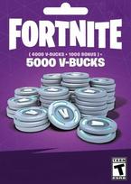 Fortnite - 5000 V-Bucks Gift Card Key AUSTRALIA