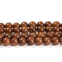 Natural Wood Bead Gold Silk Sandalwood Round Buddha Bead 6 8 10mm Pick Size For Jewelry Making Diy Necklace Bracelet Accessory 8mm approx 47pcs brown