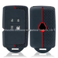 Renault & Dacia Silicone Key Cover for Captur, Kadjar, Koleos, Megane, Duster - Hot Seller raudona