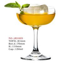Japoniškas krištalinis Margarita Martini taurė yellow