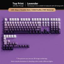 Xiaomi Gradient Purple Double Shot PBT Keycaps OEM Profile Side Print RGB Backlit Keycap 135 Key for Cherry MX Switches Gaming Keyboard blue