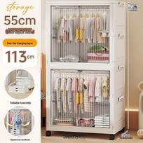 Vaikiška sulankstoma spinta ir laikymo spintelė Direct Sale, Reinforced Packaging gray