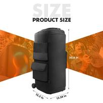 Speaker Carrying Case For JBL Party Box 710 Bluetooth Speakers Padded Protective Cover Waterproof Double-Sided Nylon Storage Bag