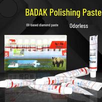 BADAK Oil-based Diamond Polishing Paste for Metal, Glass, and Mirror W20=600 grit (Regular Polish) white