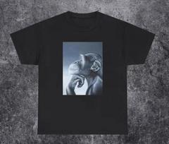 funny rage monkey meme Shirt, Monkey meme T-Shirt 4XL gray