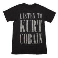 Nirvana Rock Band Portrait Graphic 100 Cotton Unisex Summer Streetwear T-Shirt XXXL gray