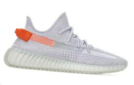 Adidas Originals Yeezy Boost 350 V2 Tail Light Low top Casual Shoes Unisex Gray Orange FX9017 46⅔ white