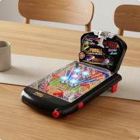 Tabletop Pinball Game ParentChild Play Table Interactive Toy for Kids, Families, Home, Marble Battle L