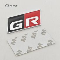 3D Metalinis Automobilio Lipdukas GR SPORT Logotipas Sparno Šoninė Emblema EEGA9 Galinės Bagažinės Priekinės Grotelių Emblema Skirta Toyota Alphard Avensis Prius Crown Yaris