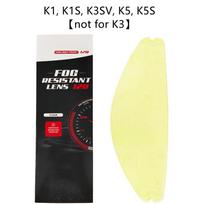 K1 Fotochrominis skydelis AGV K1S K3SV K5 K5S pilno veido šalmui Veido apsauga nuo rasojimo Apsauga nuo saulės UV spindulių Filtravimas Apsauga nuo dulkių Priedai LensSpeed Jutikliai 6 Anti Fog Film