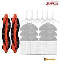 S20 Robot For Vacuum Xiaomi D106 Accessories Main Side Brush Hepa Filter Mop Cloth Dust Bag Replacement Spare Parts balta