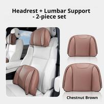 For Tesla Car Headrest Pillow Lumbar Support Premium Quality Breathable Fit Model 3 Model Y Highland Model S Cybertruck Model X