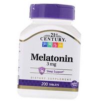 Melatoninas, Melatonin 3, 21st Century 90 tab. (72440001) 200tab