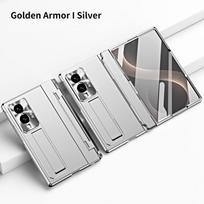 Skirta Samsung Galaxy Z Fold 8 Ultra / 8 7 6 5 4 3 360 Pilna apsauga vyrio dėklas Sulankstomas dangtelis Grūdinto stiklo plėvelė Stovas PC dėklas Opp Bag&For Samsung Galaxy Z Fold 8
