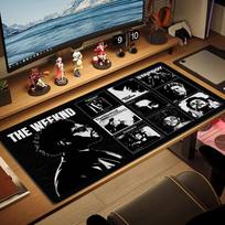 The weekend Color Mouse Pad Large Gaming Table Cushion Non-slip Laptop Tablet Big Mousepad XXL Mat Mini PC Playmat With Lock edge 30cmx60cm(11.8x23.6inch) brown