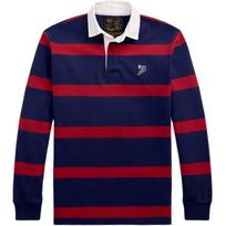 Polo Ralph Lauren Polo Shirt Classic Version Men's Camden Red & Deep Cobalt Blue 710972673-001 L red