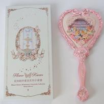 Flower Knows Knight Unicorn Makeup Mirror Little Angel Moonlight Mermaid Handheld Mirror Limited Edition Portable Beauty Mirror gray