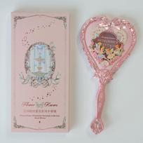 Flower Knows Knight Unicorn Makeup Mirror Little Angel Moonlight Mermaid Handheld Mirror Limited Edition Portable Beauty Mirror