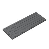 3027 Plate 6 x 16 Bricks Collections Bulk Modular GBC Toys For Technical MOC DIY Buildings Blocks 1Pcs Creativity Educational tamsiai pilka spalva
