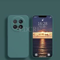 For Honor Magic 8 Pro Case Liquid Silicone Cover Magic 8 Pro Case TPU Plain Rubber Phone Protector Case Honor Magic 8 Pro Cover Honor Magic8 gray
