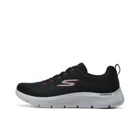 Skechers Fabric Comfortable Versatile Shock Absorbing Low Top Casual Shoes Men sneakers Black Red 216507-BKRD 45 black