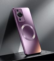 Dėl Huawei P60 P50 P40 P30 Pro dėklo Kietas matinis magnetinis belaidžio įkrovimo apsauginis galinis dangtelis Dėklas Huawei P60Pro P50 korpusui For P50 Pro