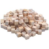 5-100pcs Unfinished Wooden Blocks Birch Blank Cube Blocks for DIY Arts Projects Craft Making Painting Baby Toy 10pcs  2.5x2.5cm beige