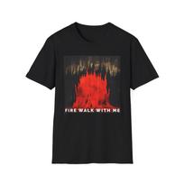 David Lynch Fire Walk With Me Twin Peaks Blue Velvet Retro  Eraserhead Unisex shirt Cotton Oversize Large Size XL red