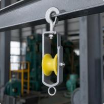 Cable Pulley Block with Hook High Strength for Jobsites 50-80