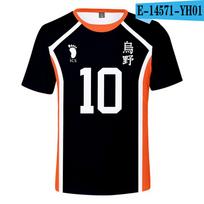 Vasaros Naujas Hinata Shoyo Shadow Mountain Tobio Marškinėliai Cosplay Kostiumas Karasuno Klubo Tinklinis Suaugusiems Vyrams Vaikams Viršutinė dalis 2021 Anime M black