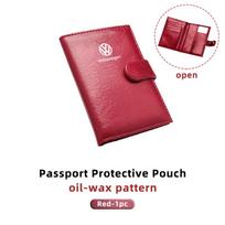 For Volkswagen VW Car Passport Document Holder Universal Travel Passport Protector Bag Golf 4 5 6 7 Polo Jetta Sagitar Magotan GZ2 gray