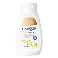 SADOER Collagen Exfoliation Bath Salt 430g Body Scrub 10X Collagen Essence Deep Cleansing Exfoliating Moisturizing Smoothing Skin Care white