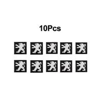 5/10vnt Aliumininiai Automobilio Nuotolinio Rakto Emblemos Lipdukai Peugeot 206 207 308 307 208 107 508 301 406 607 106 407 205 3008 408